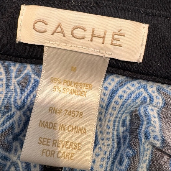 Cache Women’s Sleeveless Button Down collared Top Size L - Picture 4 of 9